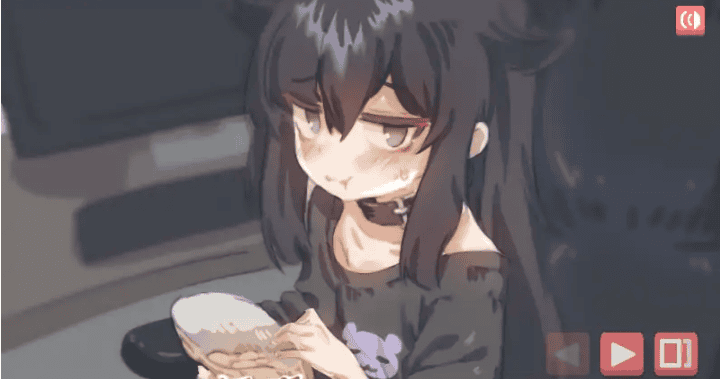 像素SLG【在阴暗的房间中和独孤的女孩子的约会] 官方中文版 100MB
