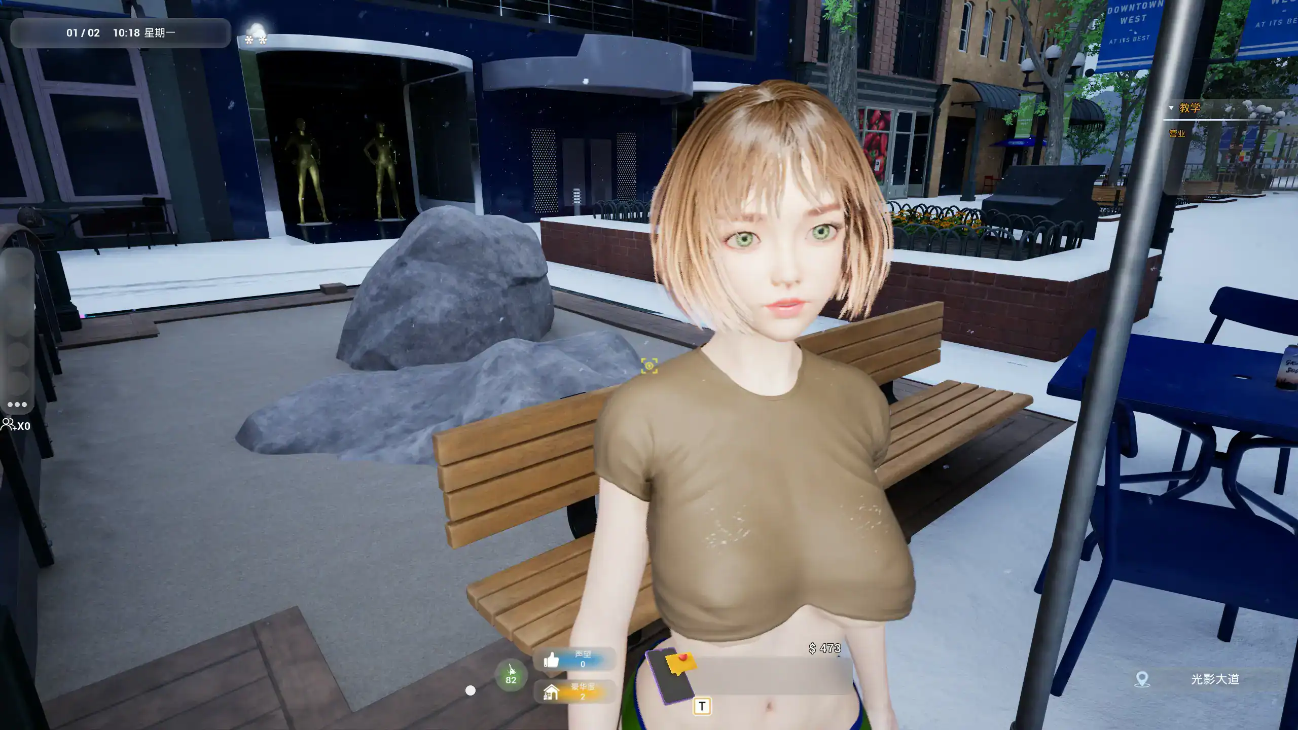 【亚洲SLG/3D/官中】镜头人生-模特写真馆 V0.98 官方中文版【PC/7.72G】 内容图 1