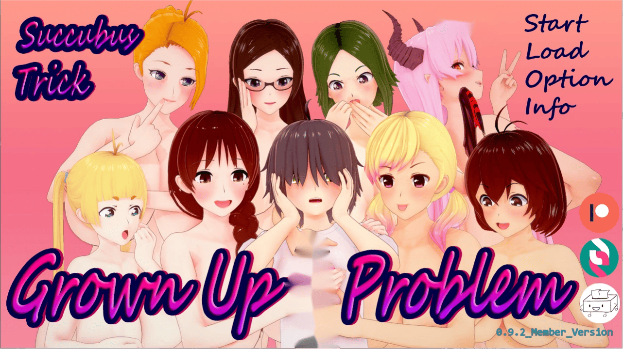 日式SLG【魅魔诡计：成长问题】v0.9.6 汉化版 PC+安卓 4.6G