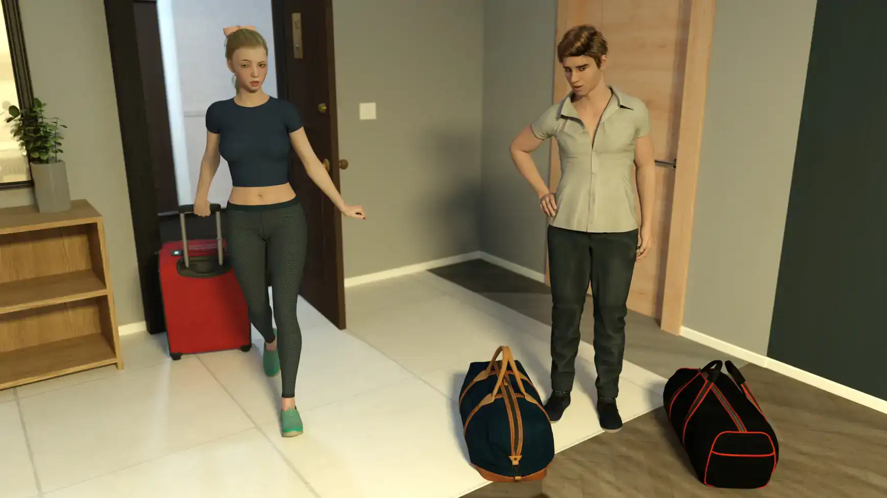 【欧美SLG/AI汉化/摸索】黑化的女孩2 AI汉化版【PC+安卓/1.55G/更新】 内容图 1