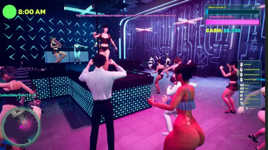 3D全动态【性商店模拟器：罪恶女孩】v1.1 官方中文版 3.85G